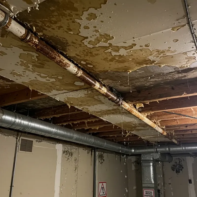 Ceiling Water Damage Repair in Montville Center, CT